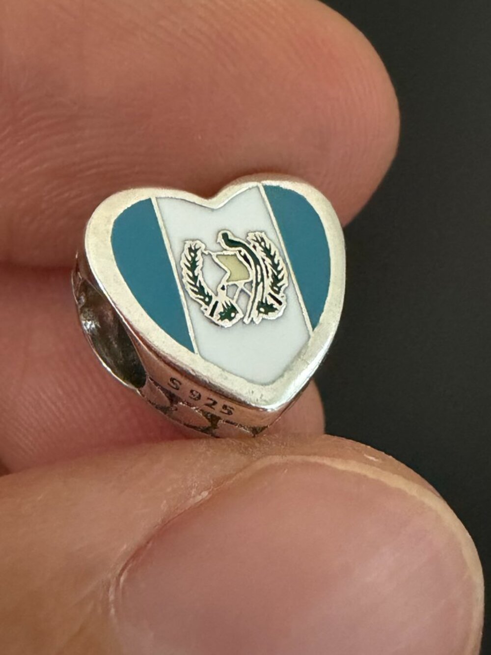 Pandora Guatemala Flag Exclusive Charm